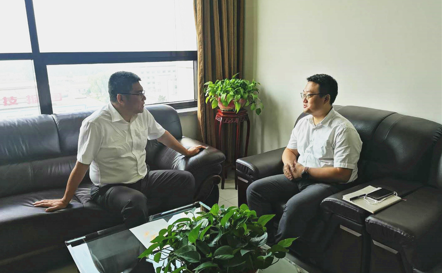 航空集团与中航发沈阳发动机设计研究所开展洽谈交流