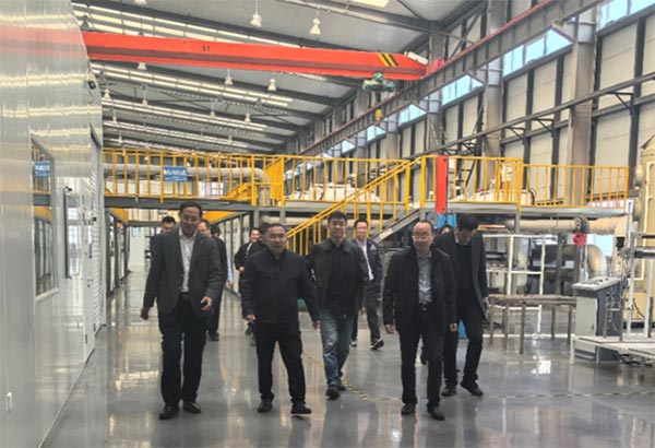 沈阳飞机设计研究所所长刘志敏来沈阳航空产业集团调研